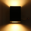 BIDIRECCIONAL-     2 X GU10 NEGRO