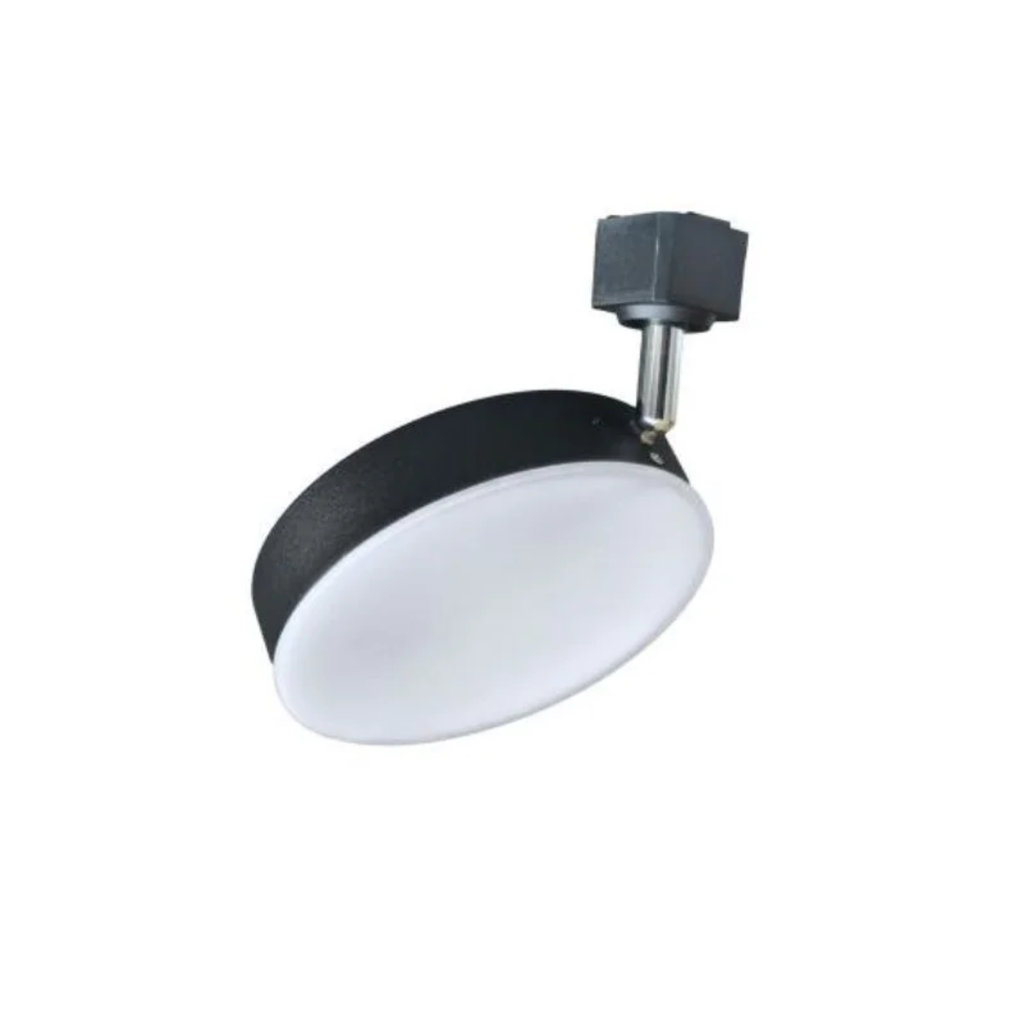 ELTON M - CABEZAL PARA RIEL LED 9W 100MM DE DIAMETRO NEGRO