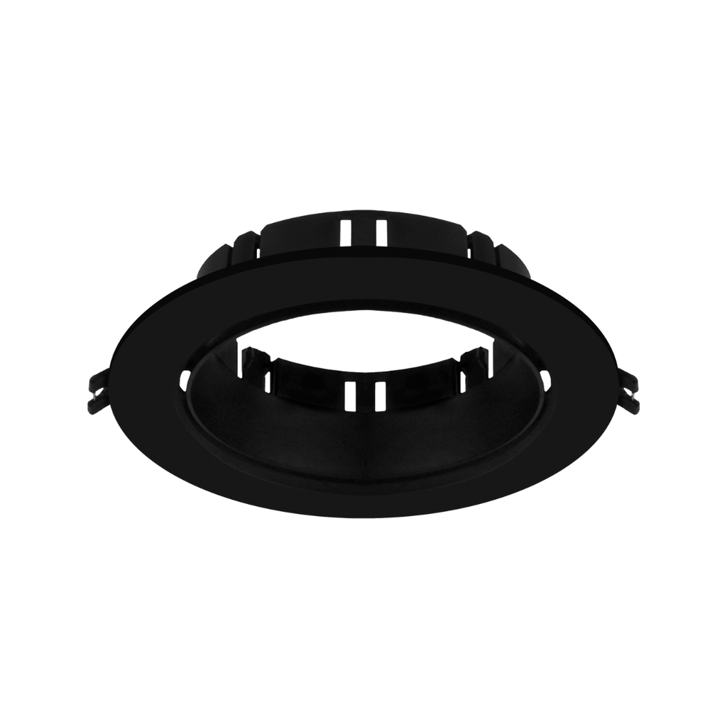 ARTEFACTO DE EMBUTIR REDONDO ANTIDESLUMBRANTE AR111 X1 MOVIL PC NEGRO MACROLED