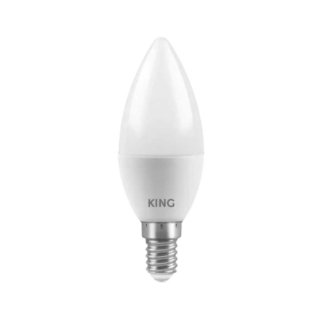 BULBO C37 KING 6W E14 CALIDO 3000K