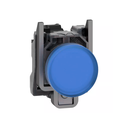 PILOTO LUMINOSO METALICO LED COMPONIBLE AZUL 220VCA