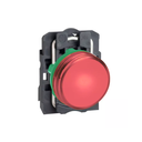 PILOTO LUMINOSO PLASTICO LED COMPONIBLE ROJO 220VCA