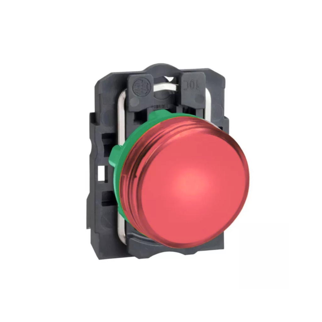 PILOTO LUMINOSO PLASTICO LED COMPONIBLE ROJO 24 VCA/VDC