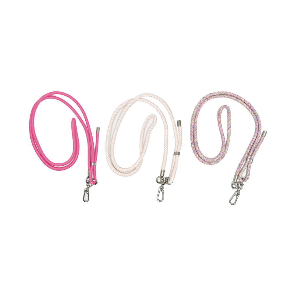 CORREA PARA CELULAR DE 7MM Y 1,5M DE LARGO; DISPONIBLE EN 3 COLORES