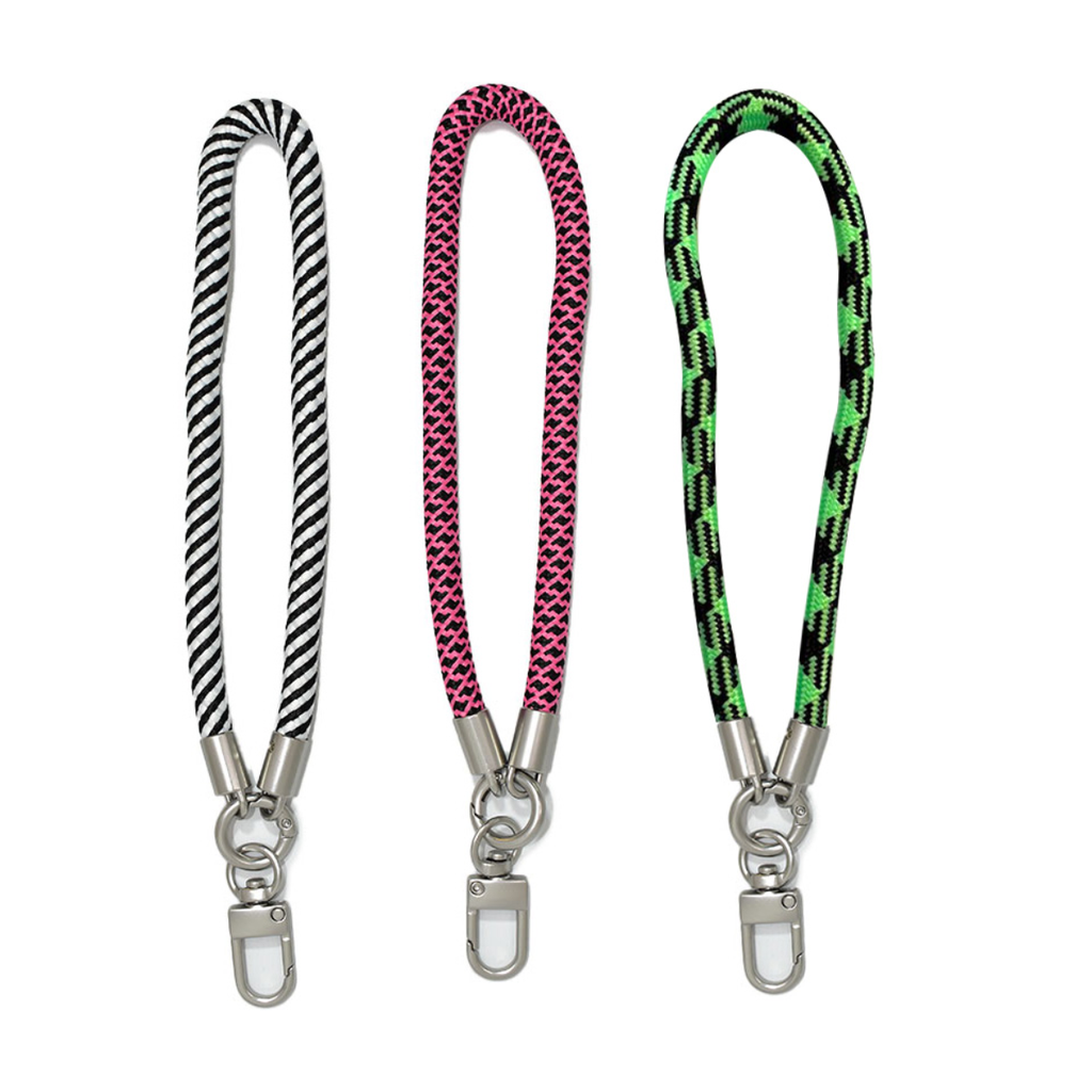 CORREA PARA CELULAR DE 7MM Y 30CM DE LARGO, CON GANCHOS REFORZADOS, DISPONIBLE EN 3 COLORES