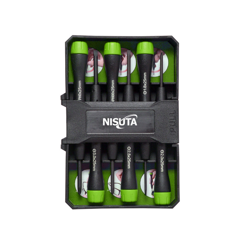 KIT DE DESTORNILLADORES DE PRECISION DE 6 UNIDADES