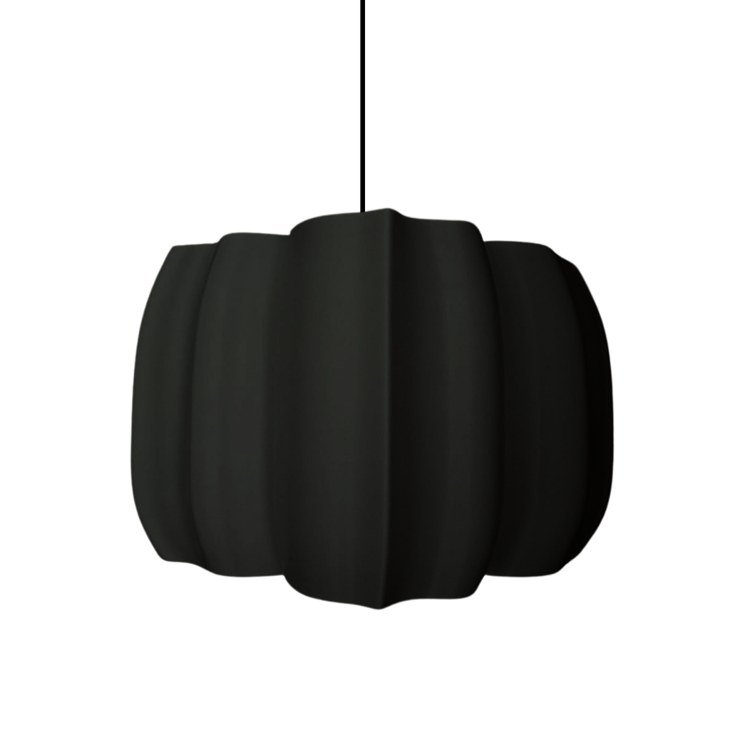 Lámpara colgante Prada flat 40cm negro