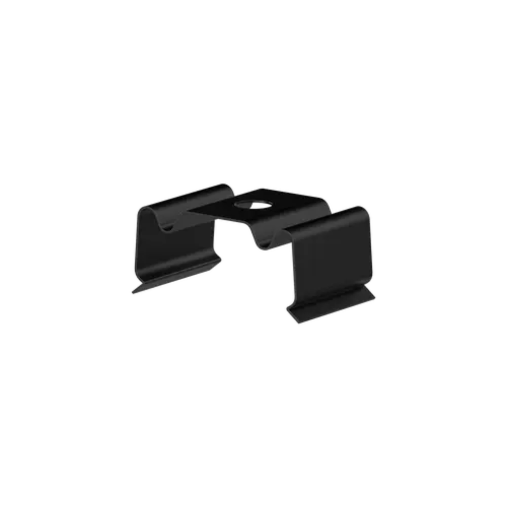 CLIP PARA PERFIL PAL-AP-N-12MM-14X8-2M MACROLED, NEGRO