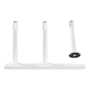 KIT DE 3 VELADOR A BATERIA CANDLE DIMERIZABLE CON BASE DE CARGA MACROLED, BLANCO, DC5V, 2700K, IP44, 50LM