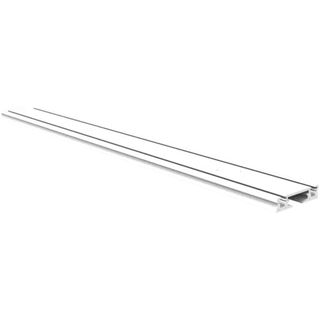 RIEL MAGNETICO SKYLINE BLANCO MACROLED 2M, DC48V, CON ENDCAP