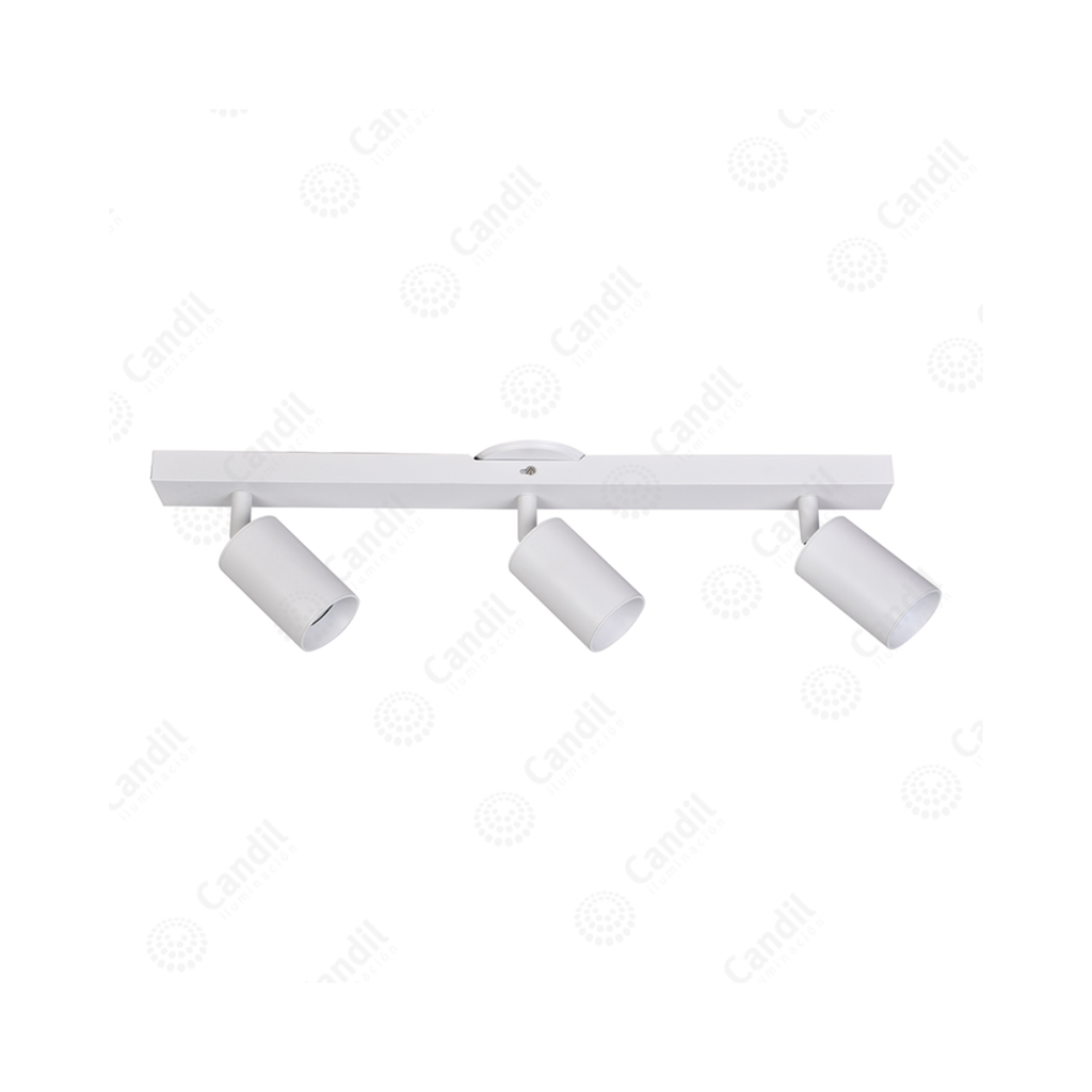 Aplique Pola 3xGU10 Blanco Mate