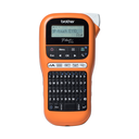 ROTULADORA MANUAL DE CINTA "LAMINADA" Imprime 2 lineas de texto.(insumos:"TZe" y "Hse" de 6-9-12mm) Resolución: 180 dpi Cortador: Manual Incluye Maletin de transporte