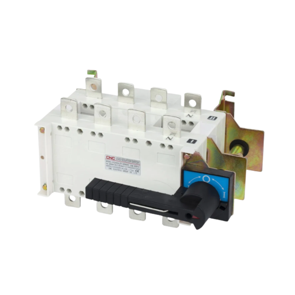 Interruptor Rotativo Seccionador Bajo Carga TETRAPOLAR 160A c/Mando a distancia