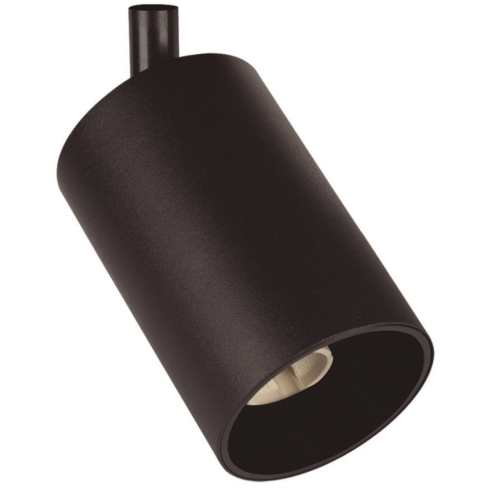 SPOT SET GU10 P/LAMP PAR16 NEGRO