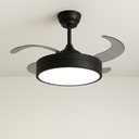 Samoa Motor Negro Aspas Negro con luz  Diam. 42"