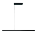 Colgante lineal negro ø110cm 18w de led