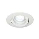 Embutido rerondo movil aluminio para GU10 - blanco