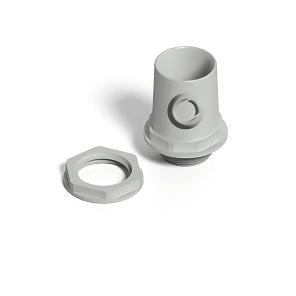 Conector para tubo rígido PVC 40mm