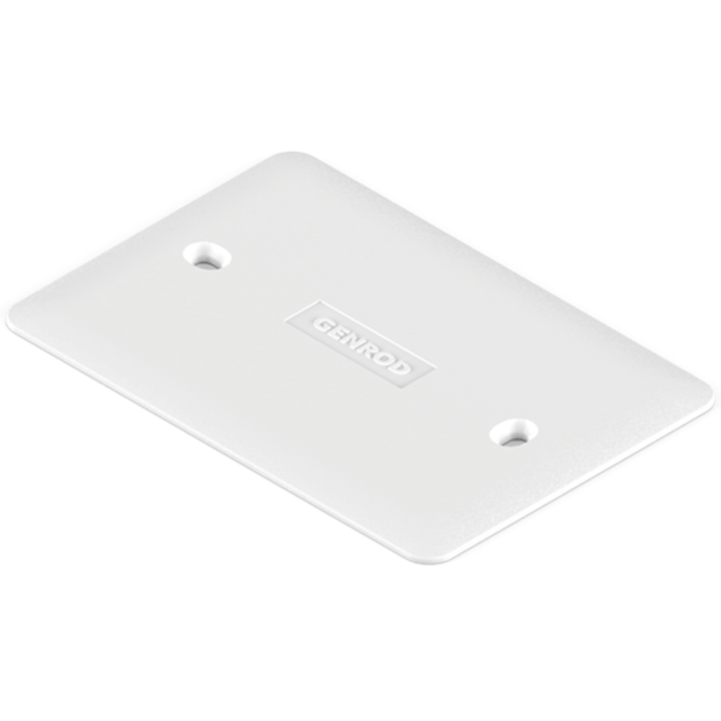 Tapa ciega para caja rectangular