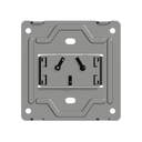 TOMACORRIENTE MIGNON BI-NORMA MILAN MACROLED, AC 250V, 10A MAX. BASTIDOR METALICO, SIN FRENTE