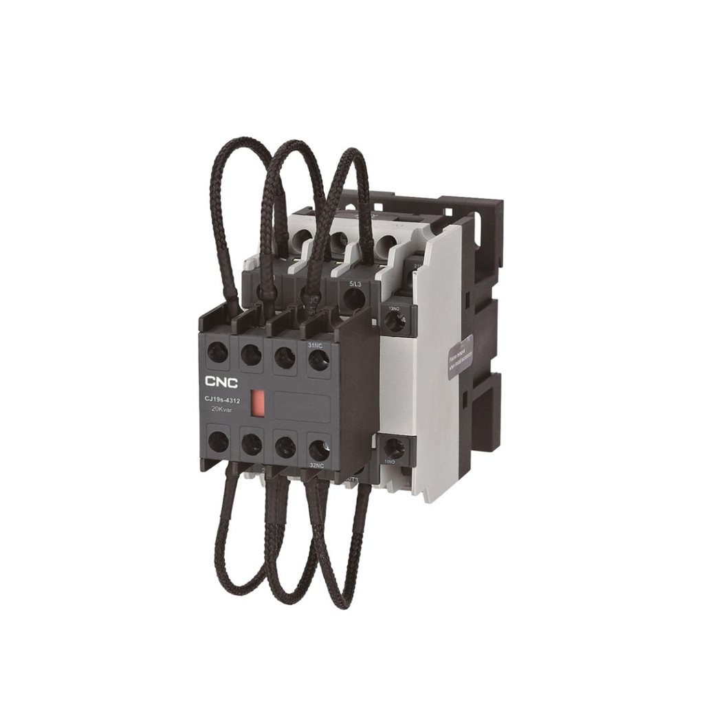 Contactor p/Capacitor 20 kVAr 400v + Auxiliar 1NA+2NC Bobina 220v