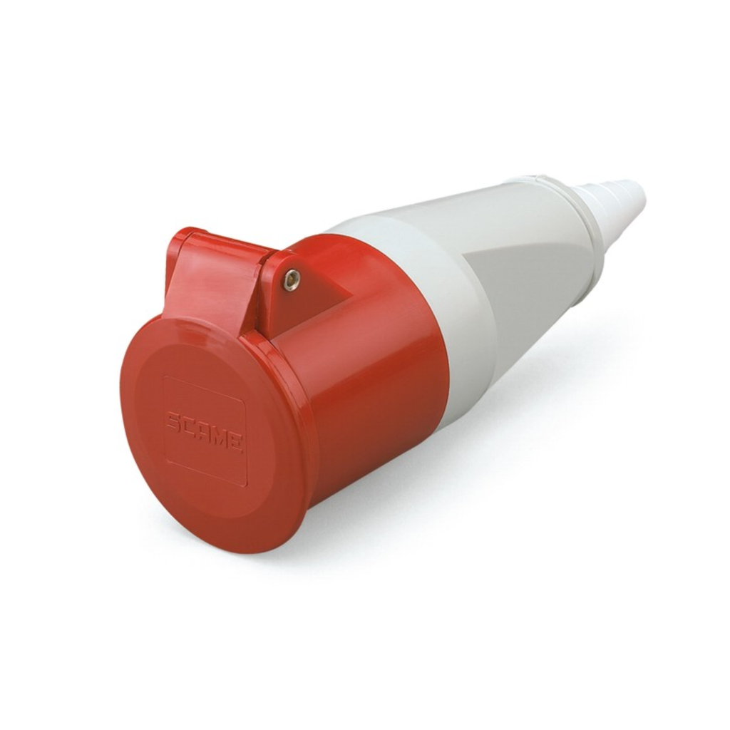 Dis-Ficha ind 3x 16A+T   Hemb 380 ROJ   ph 6 IP44