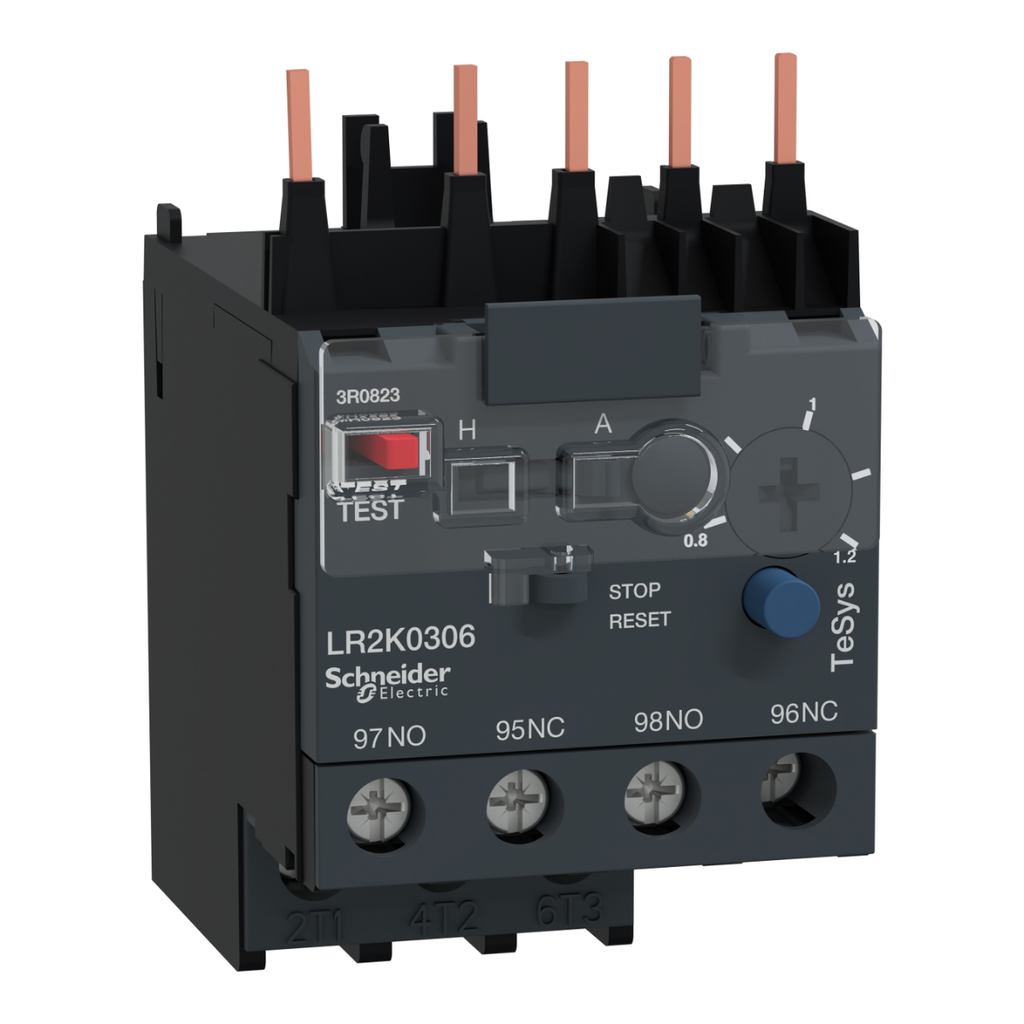 Rele Termico para Contactor de 0.8 a 1.2 A-Linea TeSys K