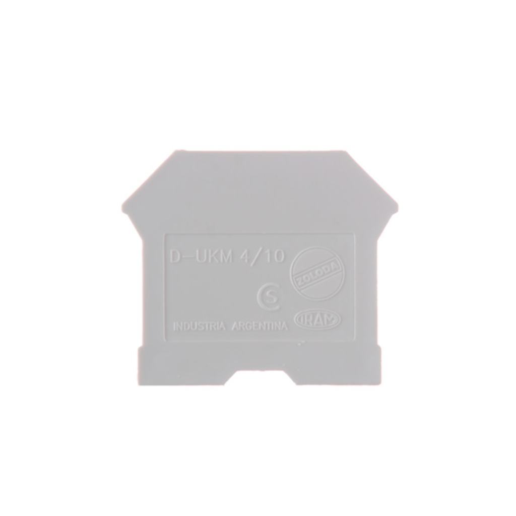 Tapa para borne para UKM-4/10 D-UKM-4/10