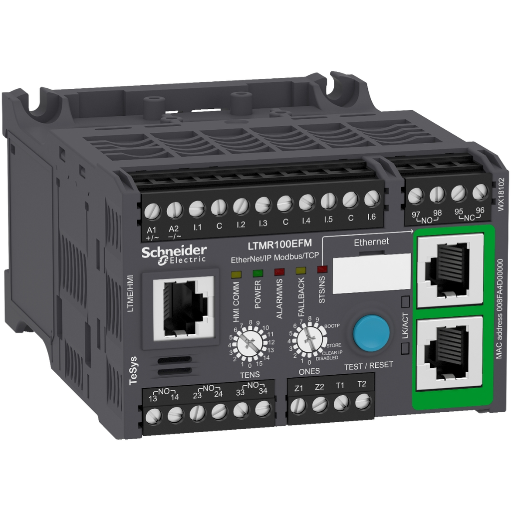 CONTROLADOR ETHERNET 5 100A 115 230VAC