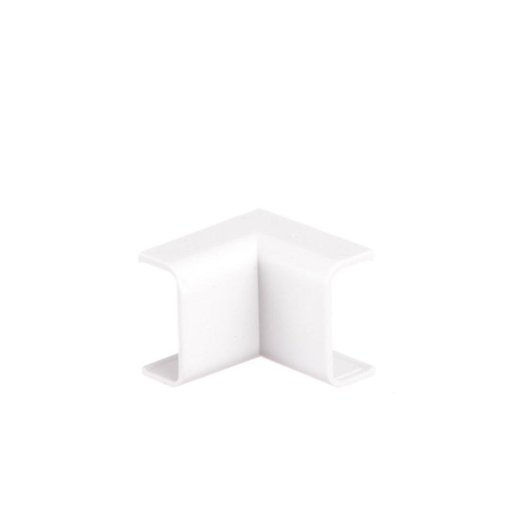 Rinconero interno para cablecanal 14x07mm. color blanco RI-1407-BL