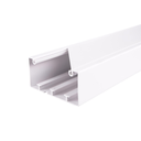 Cablecanal 100x50mm. color blanco (Incluye 2 unid. traba Cables) CKD-100-50-BL