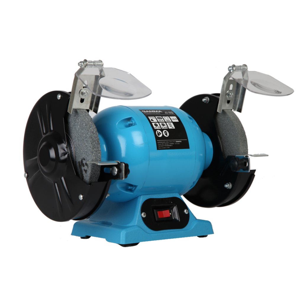 Amoladora  350 W | Piedras 6” | 2800 r.p.m. | Con patas amortiguadoras