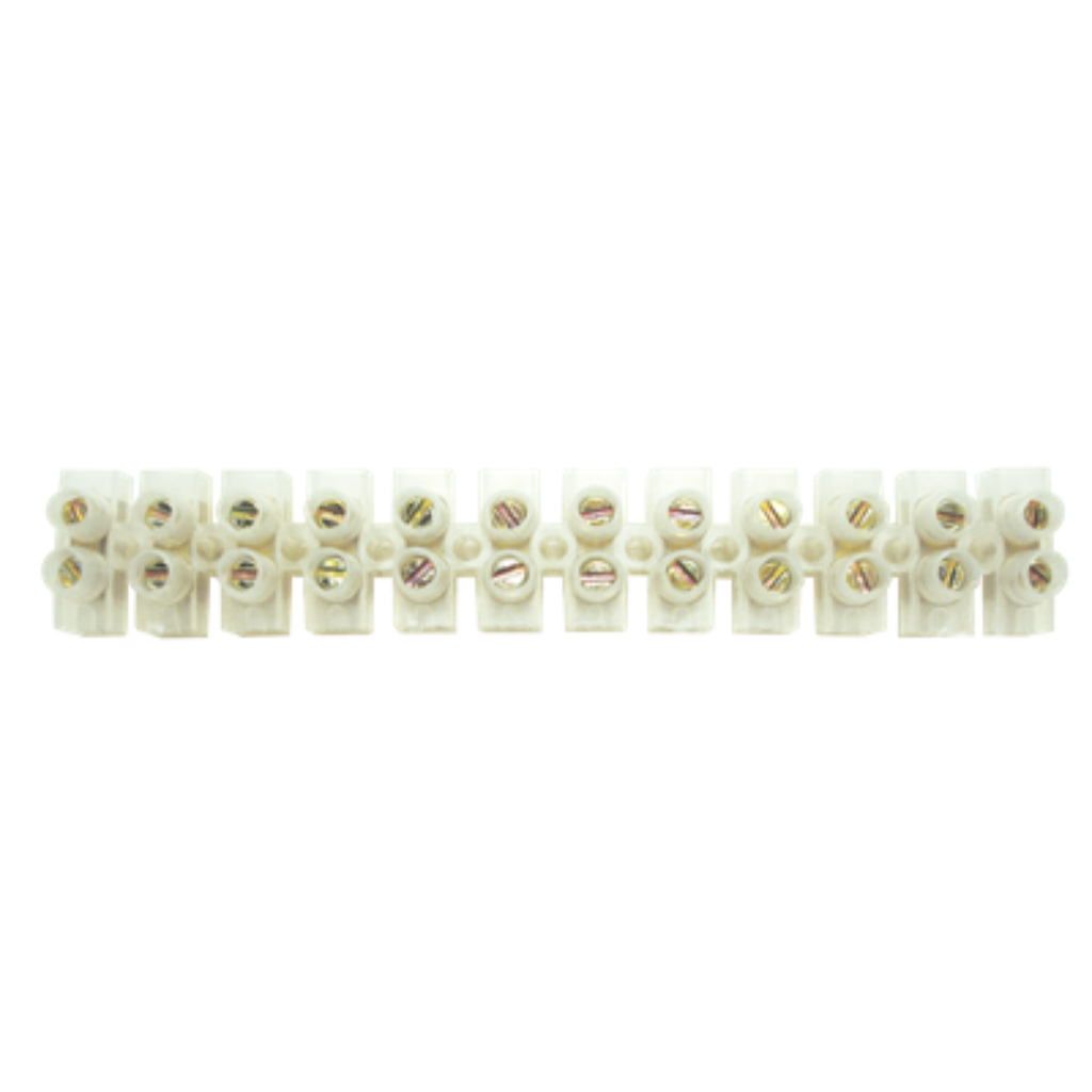BORNERAS DE UNION SIMPLE TBCIN 2.5MM 3A BLANCA