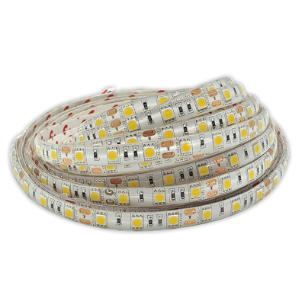 CINTA A LED SMD5050 TBCIN LUZ CALIDA IP44 - 14,4W