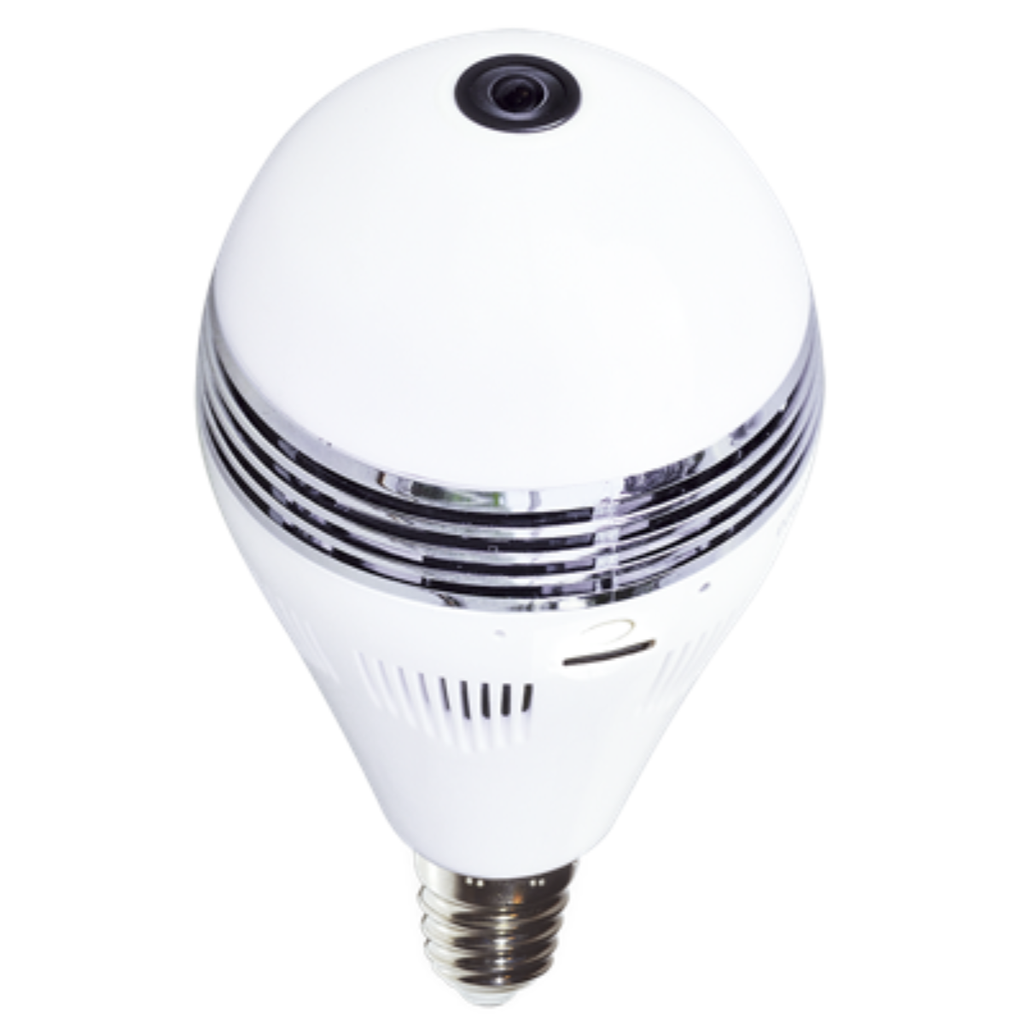 LAMPARA LED SMART TBCIN CAMARA 360º CONEXION WIFI 3W