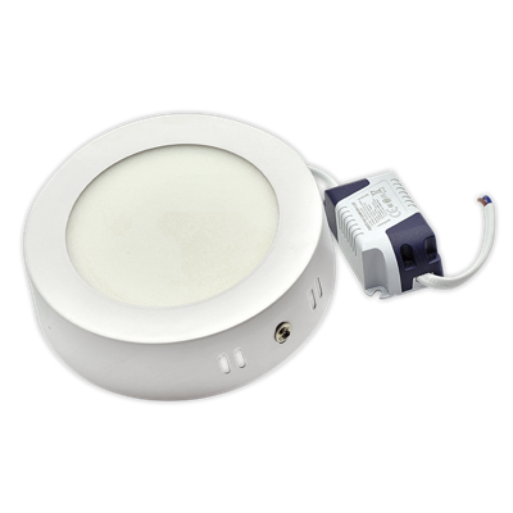 LUMINARIA DE APLICAR A LED TBCIN CIRCULAR BLANCA 8W LUZ DIA