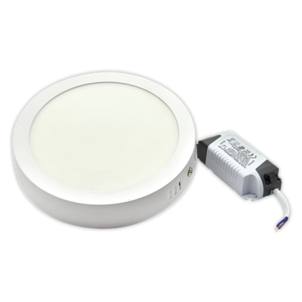 LUMINARIA DE APLICAR A LED TBCIN CIRCULAR BLANCA 12W LUZ CALIDA