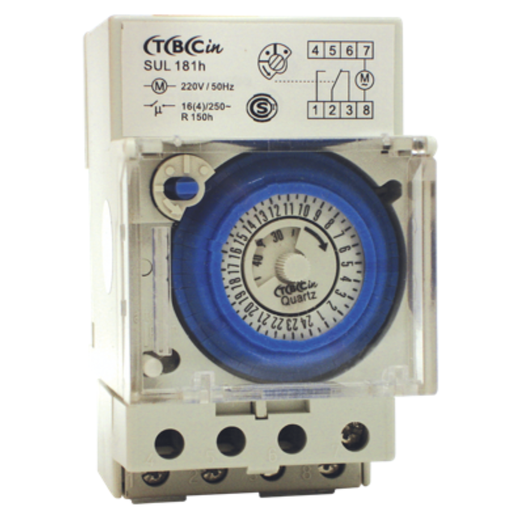 INTERRUPTOR TBCIN HORARIO ANALOGICO