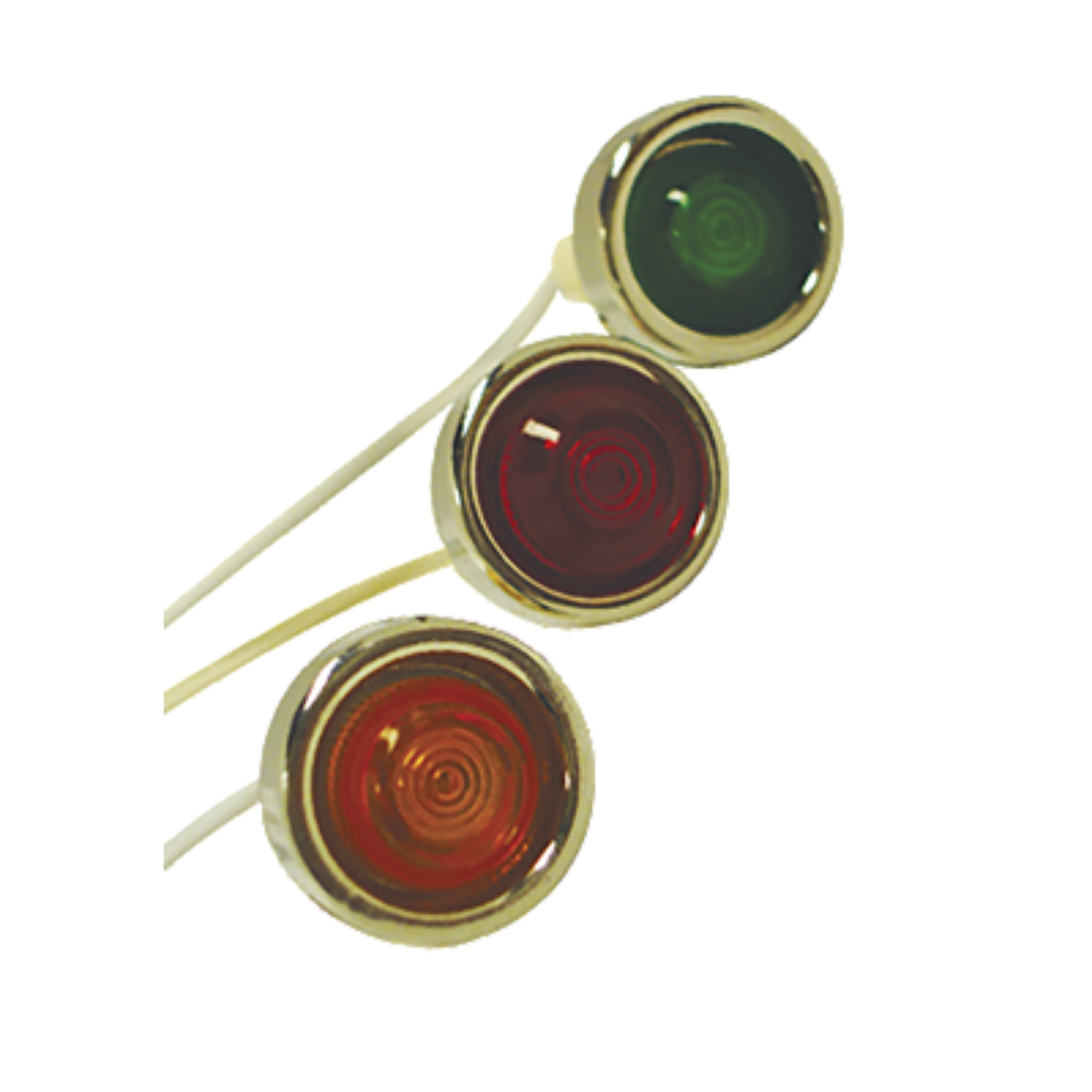 MONOBLOQUE PLASTICO TBCIN PILOTO 10MM COLOR VERDE 24V