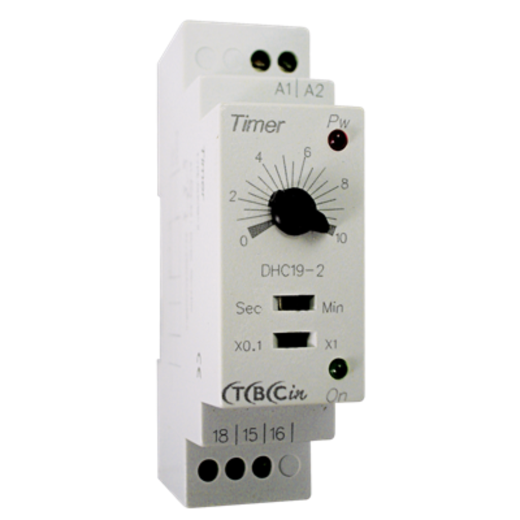 TEMPORIZADOR ELECTRONICO TBCIN PARA RIEL DIN