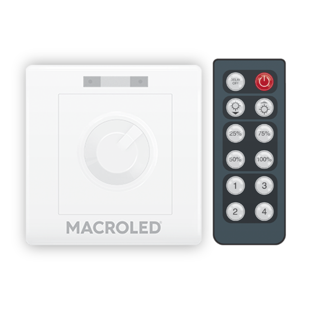 DIMMER CON CONTROL REMOTO INFRARROJO 96W DC-12/24V