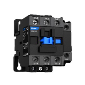 CONTACTOR CHINT NXC-40 - In:40A - 3-POLOS + Aux: 1NA+1NC - Bob: 220VCA