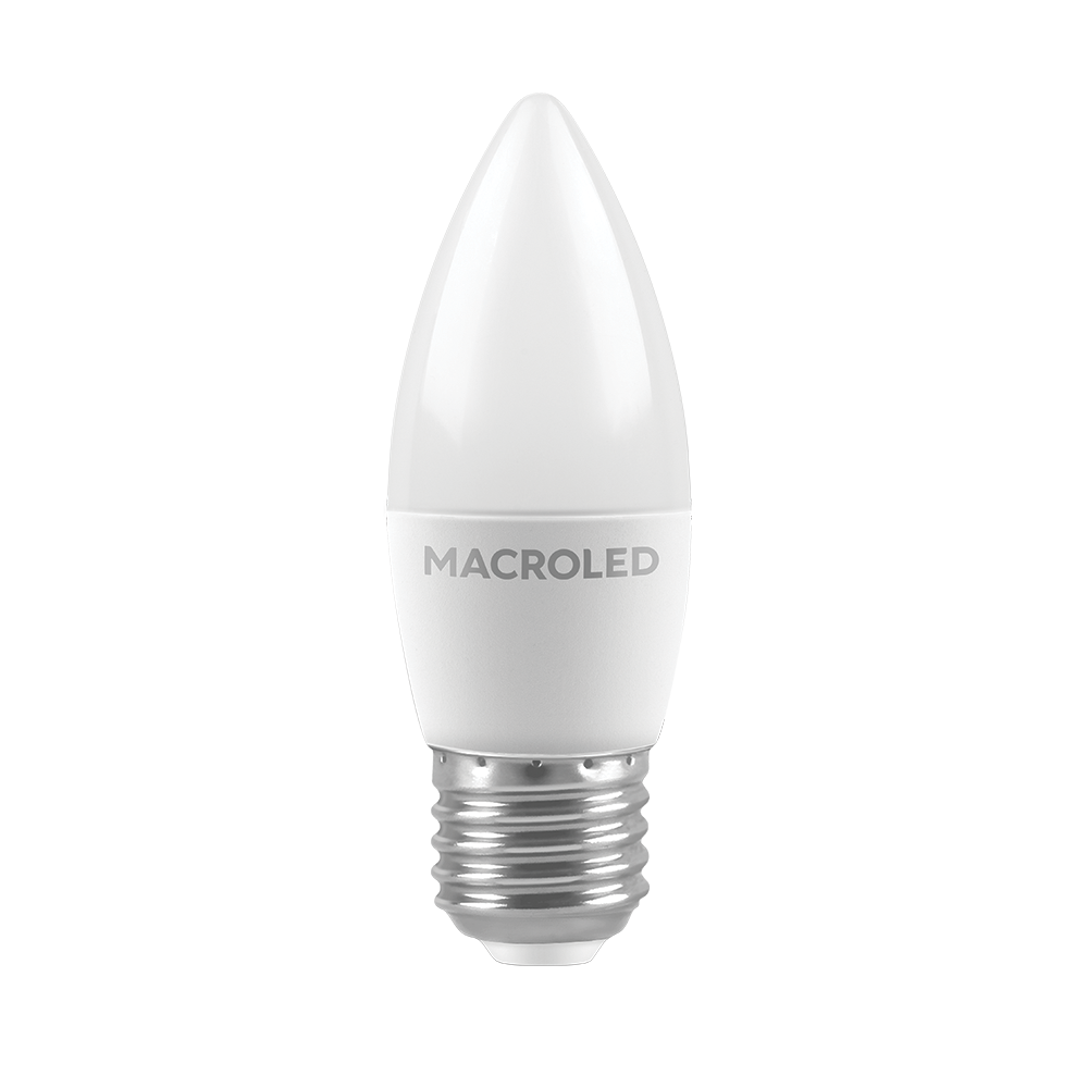 Lampara vela 6w Macroled calido