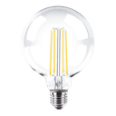 Lampara de filamento globo dimerizable 8W Macroled calido
