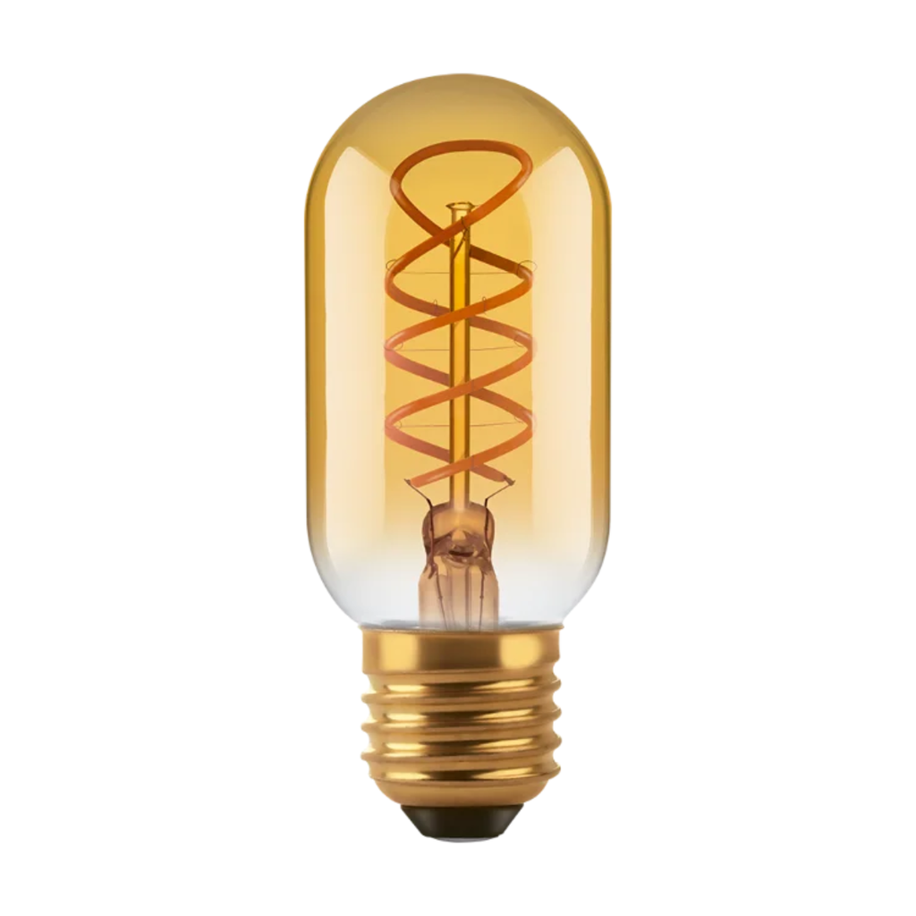 Lampara tipo medio tubo filamento golden 4w ambar Macroled calido