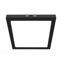 Panel plafon cuadrado 24W negro Macroled calido