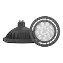 Lampara AR111 11w gris Macroled calido