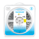 Tira 5050 IP66 dc12v 14,4W 5Mts Macroled blanco