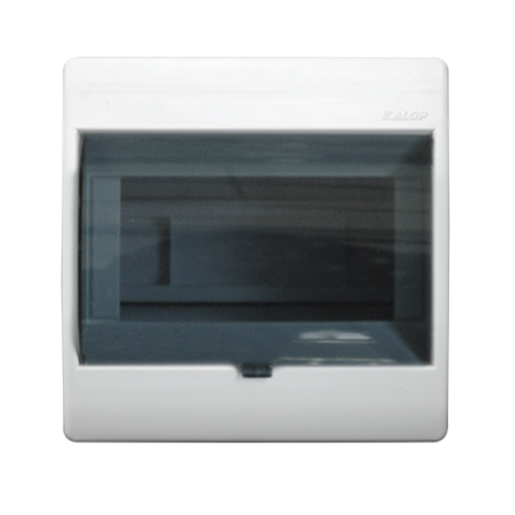 Caja p/térmica c/tapa6mód.gris