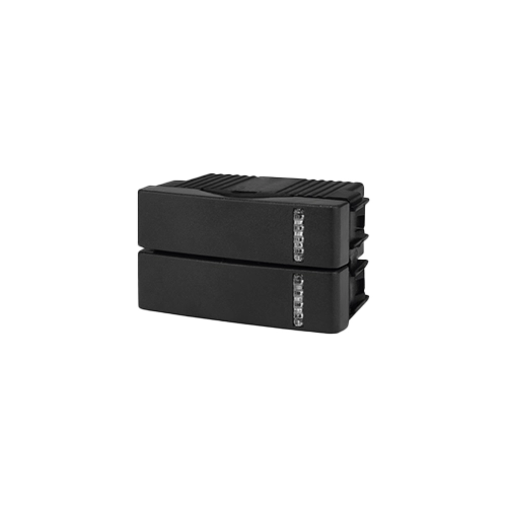 Interruptor doble unipolar Kalop negro